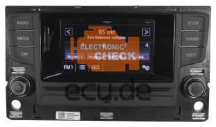 VW (Volkswagen), Radio / CD / DVD / Navigation, Composition Colour (MIB)