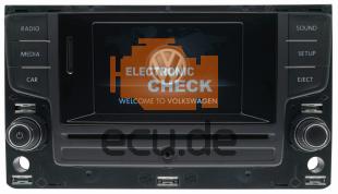 VW (Volkswagen), Radio / CD / DVD / Navigation, Composition Colour (MIB2)