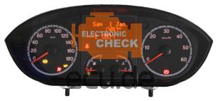 Iveco, Tacho / Display / Kombiinstrument, Daily IV (2006-2011) Kombiinstrument