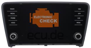 VW (Volkswagen), Radio / CD / DVD / Navigation, Discover Media Bedienteil Pro Display 9,2"