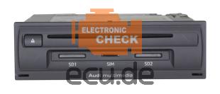 Audi, Radio / CD / Navigation, Main Unit / Navigationsrechner MIB / MIB 2