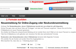 Registrierung
