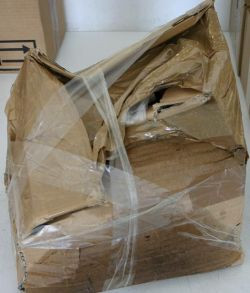 Unsachgemäße Verpackung