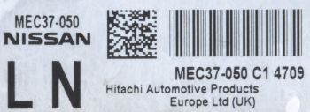 Teilenummer Nissan Hitachi