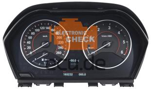 BMW, Combiné des instruments, Combiné des instruments Série 1 (F20/F21) / Série 2 (F23)