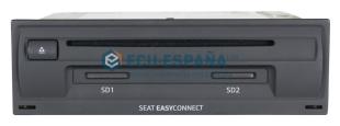 Seat, Sistema de Radio / Navegación / CD / DVD, Head Unit / ordenador de navegación MIB / MIB2