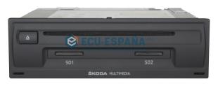 Skoda, Sistema de Radio / Navegación / CD / DVD, Head Unit / ordenador de navegación  MIB / MIB2
